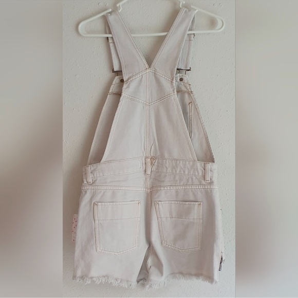 Free People We The Free Sunkissed Shortalls (NWOT) - Picture 8 of 9